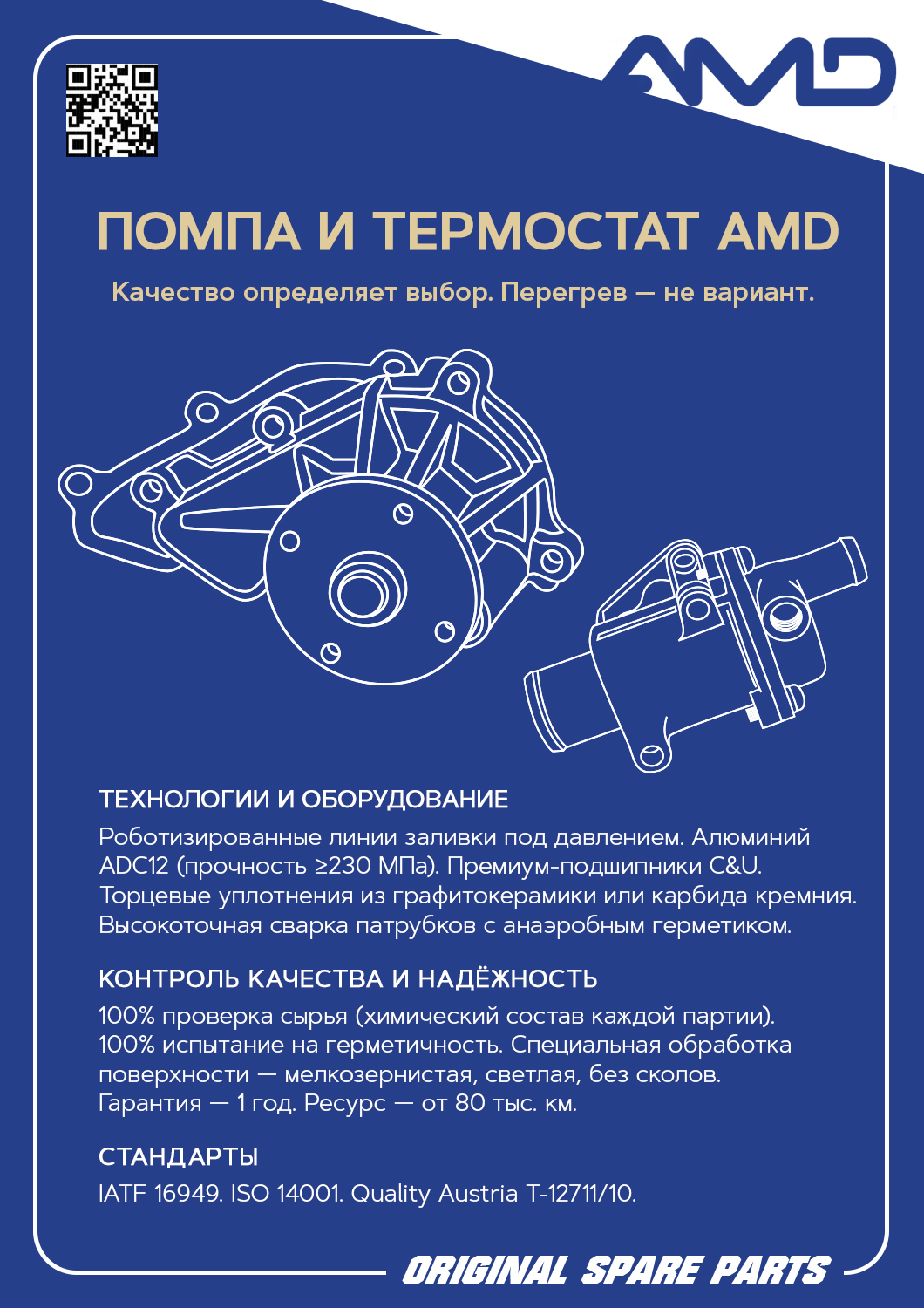 ТЕРМОСТАТЫ AMD